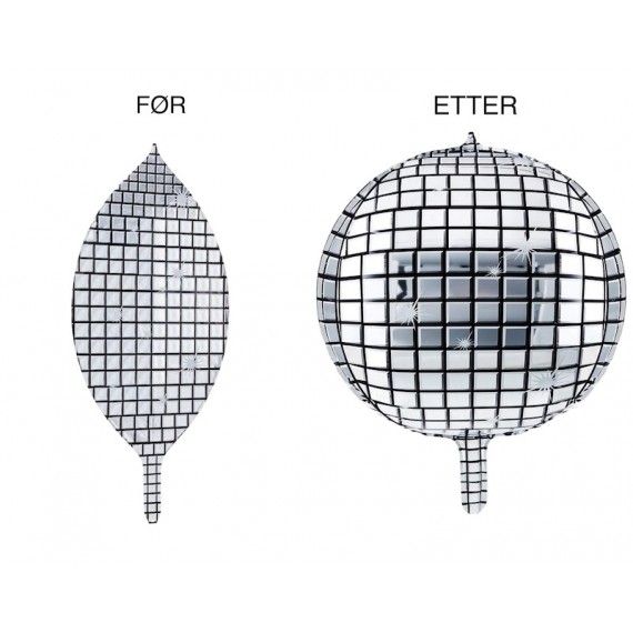 Discokule Folieballong