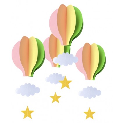 Luftballong Papirdekorasjon