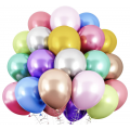 Metallic Mix Ballonger, 30 stk