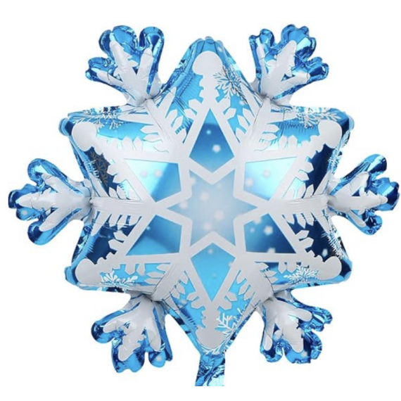 Snøkrystall Folieballong
