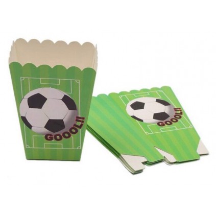 Fotball Popkornbeger 8 stk