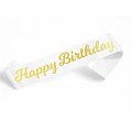 Happy Birthday Ordensbånd, Hvitt