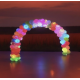 Røde LED kuler, 10 stk
