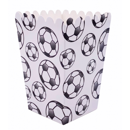 Fotball Popkornbegre 8 stk