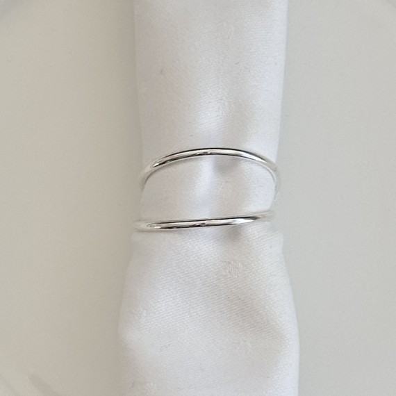 Sølv Serviettringer