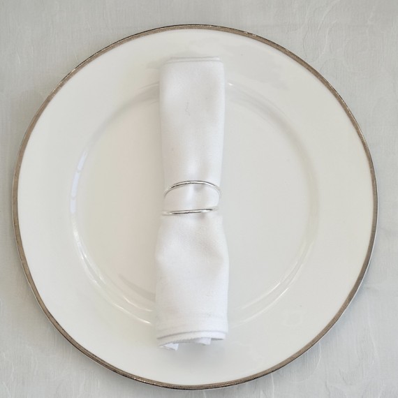 Sølv Serviettringer