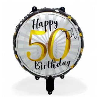 50 År Folieballong