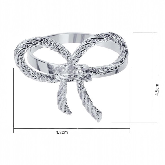 Sølvsløyfe Serviettring