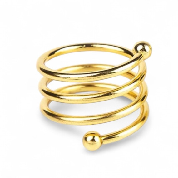 Gullspiral Serviettring