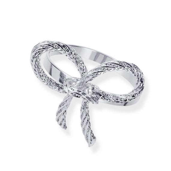 Sølvsløyfe Serviettring