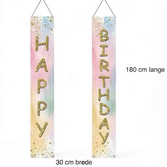 Hengende Bursdagsbanner