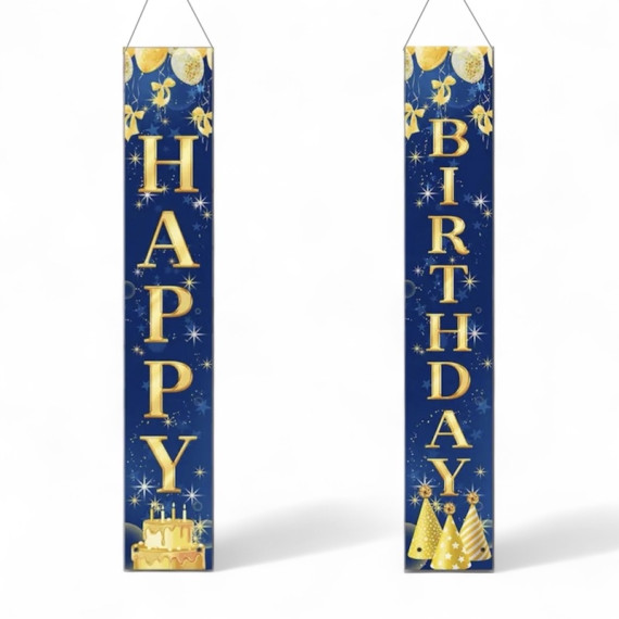 Hengende Bursdagsbanner