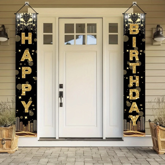 Hengende Bursdagsbanner
