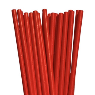 Røde Papirsugerør