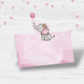 Rosa Elefant Bordkort