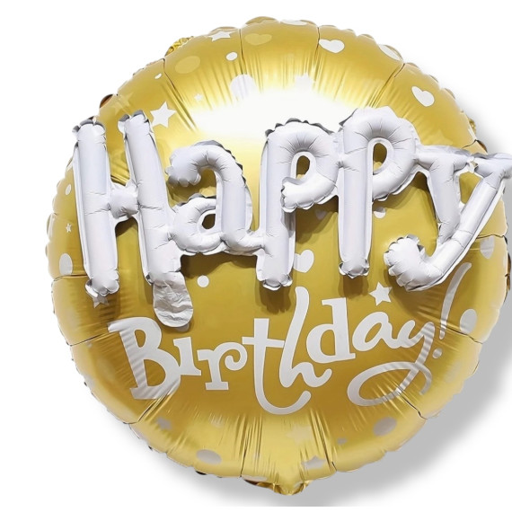 Happy Birthday Folieballong