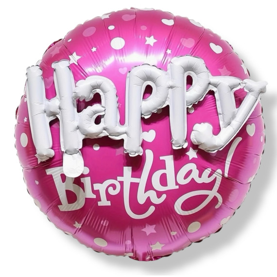 Happy Birthday Folieballong