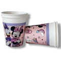 Minnie Junior Pappkopper, 8 stk