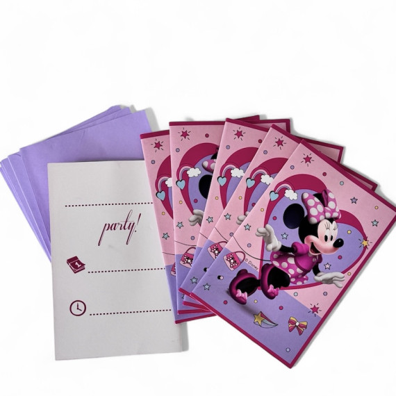 Minnie Junior Innbydelser