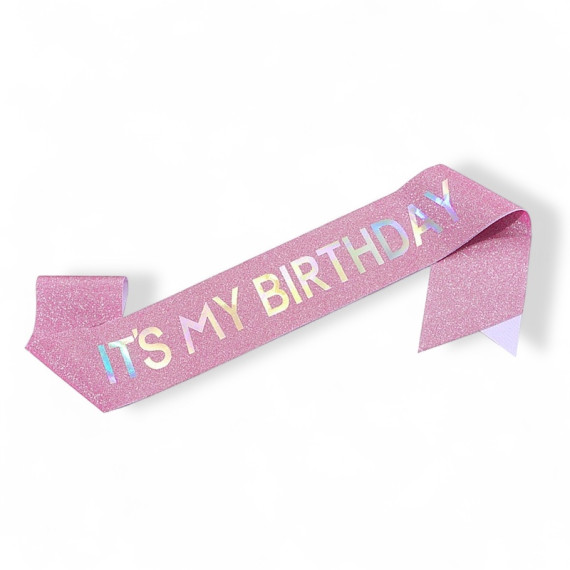 Rosa It's my Birthday Ordensbånd