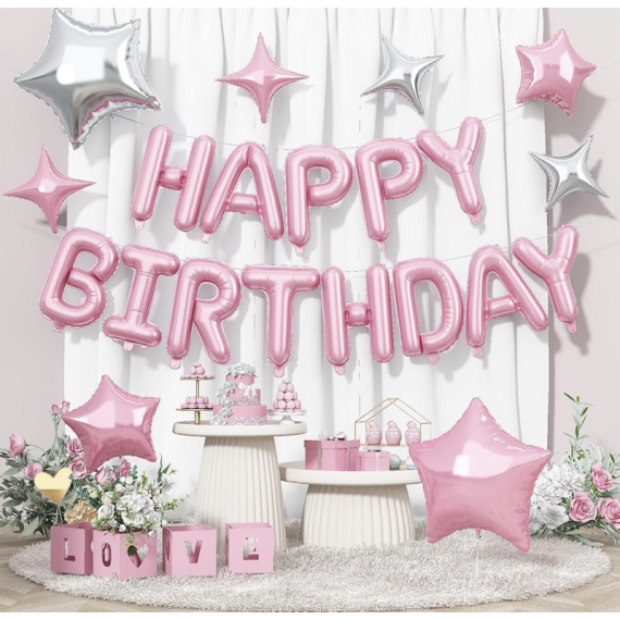 Happy Birthday Ballong Banner