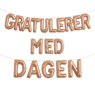Gratulerer Med Dagen, Rose Gold