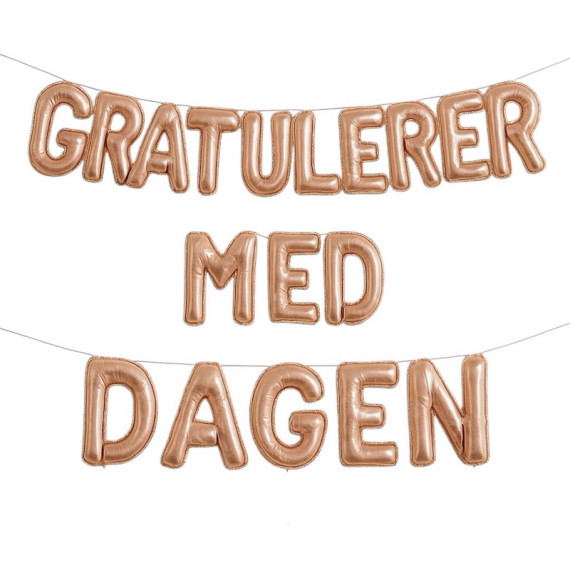 Gratulerer Med Dagen, Rose Gold