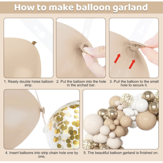 Lys Krem Ballongbue