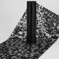Sort Glitter Bordløper, 9 meter