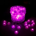 Rosa LED kuler, 10 stk