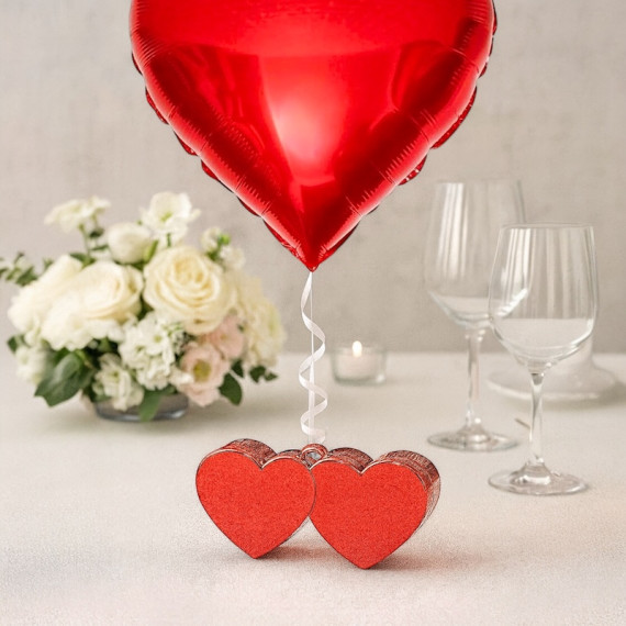 Røde Hjerter Ballongvekt