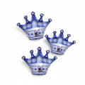 3 stk Foliekroner, Blå
