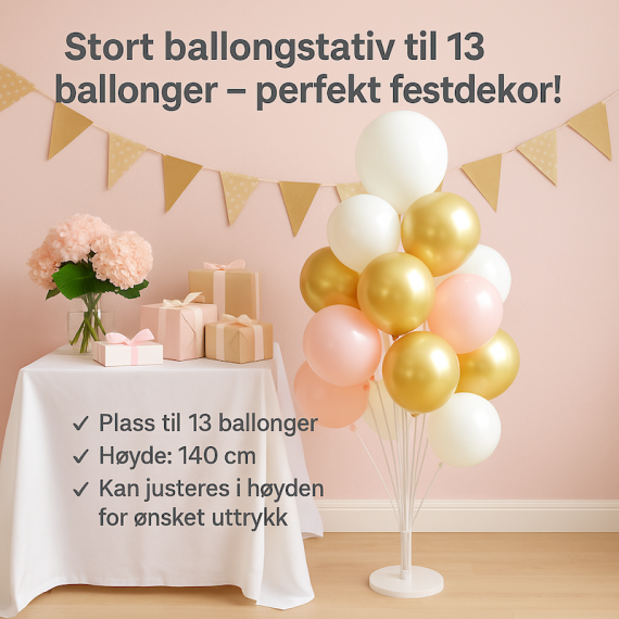 Ballongstativ til 13 Ballonger