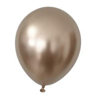 Champagnefarget Metallicballong