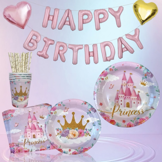 Prinsesse Bursdagspakke, 24 stk