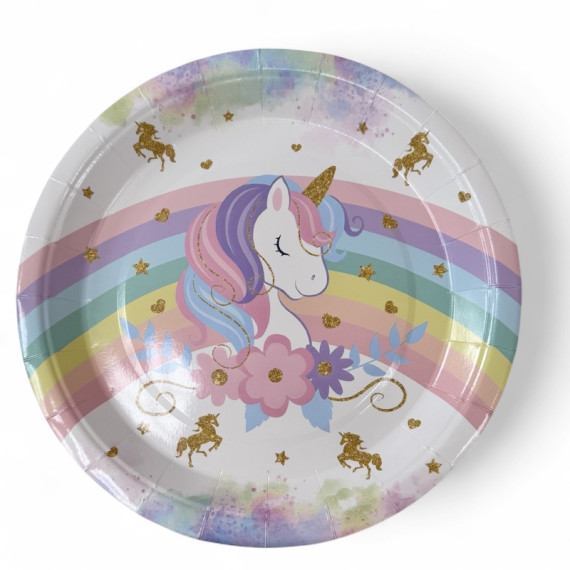 Enhjørning Regnbue Bursdagspakke