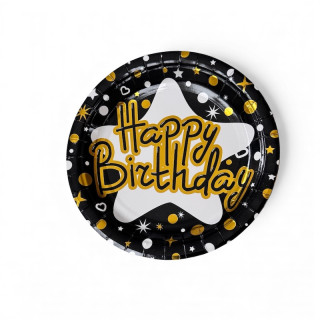 Happy Birthday papptallerkner
