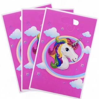 Enhjørning Candy Bags