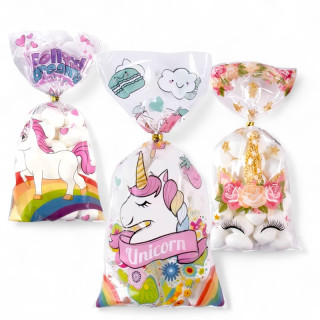 Enhjørning Candy Bags