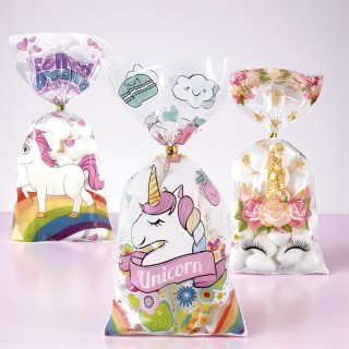 Enhjørning Candy Bags