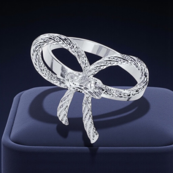 Sølvsløyfe Serviettring