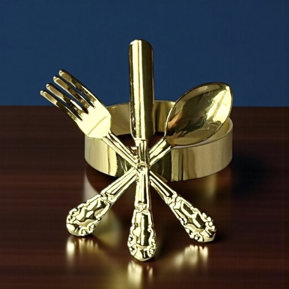 Gullbestikk Serviettringer