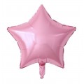 Rosa Stjerne Folieballong