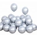 Sølv Metallic Ballonger, 10 stk
