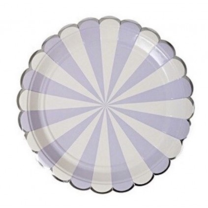 Tallerkener, Lavendel  23 cm