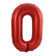 Tallballonger Røde 100 cm
