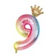 Unicorn 100 cm Tall med Krone