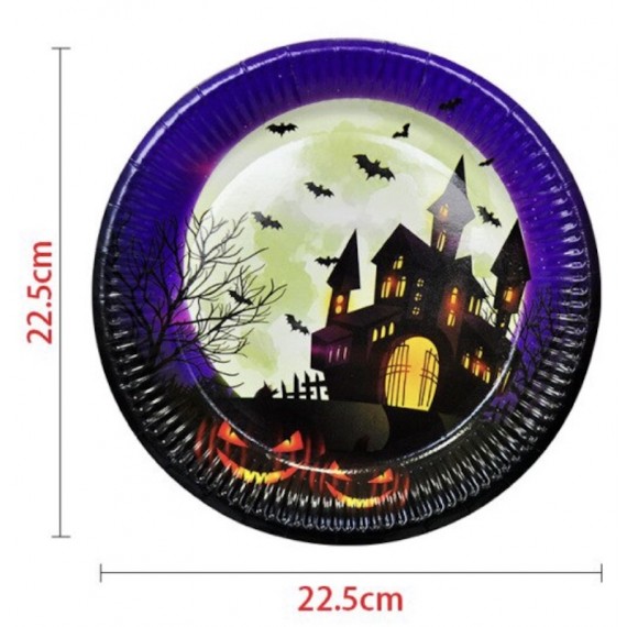 Halloween Tallerkener