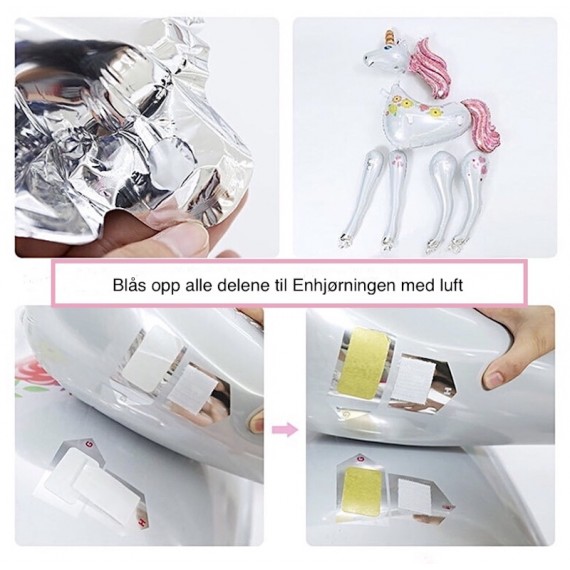 Unicorn Air Walker, 1 meter høy