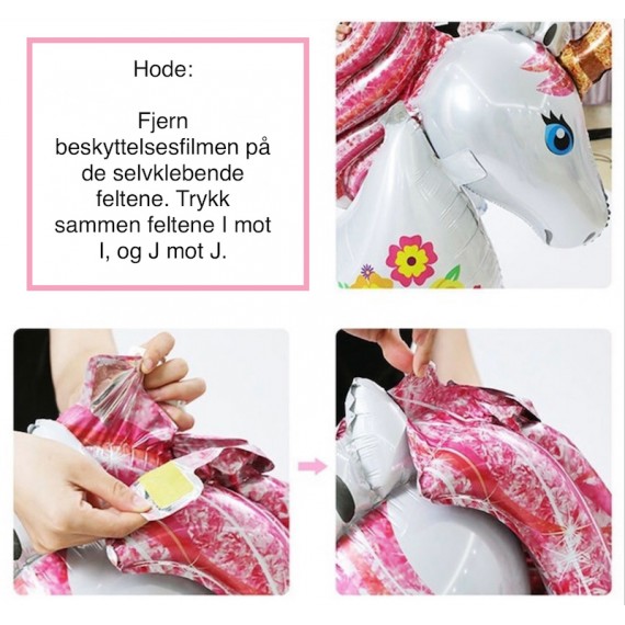 Unicorn Air Walker, 1 meter høy